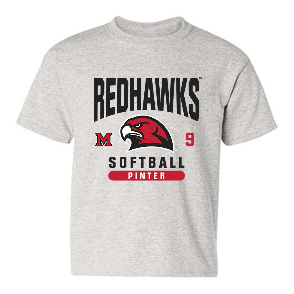 Miami of Ohio - NCAA Softball : Erin Pinter - Classic Fashion Shersey Youth T-Shirt-0