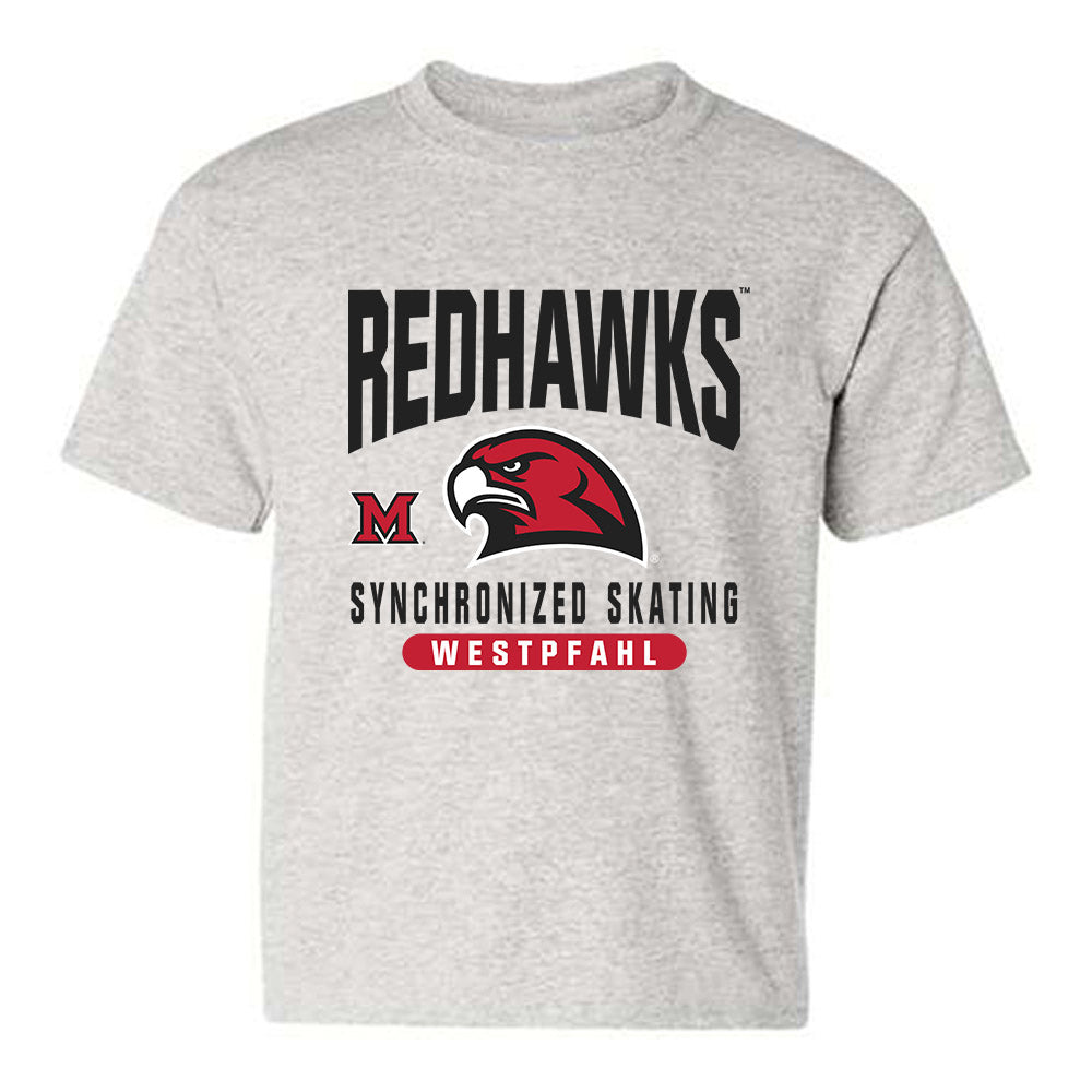 Miami of Ohio - NCAA Women's Synchronized Skating : Eve Westpfahl - Classic Fashion Shersey Youth T-Shirt-0
