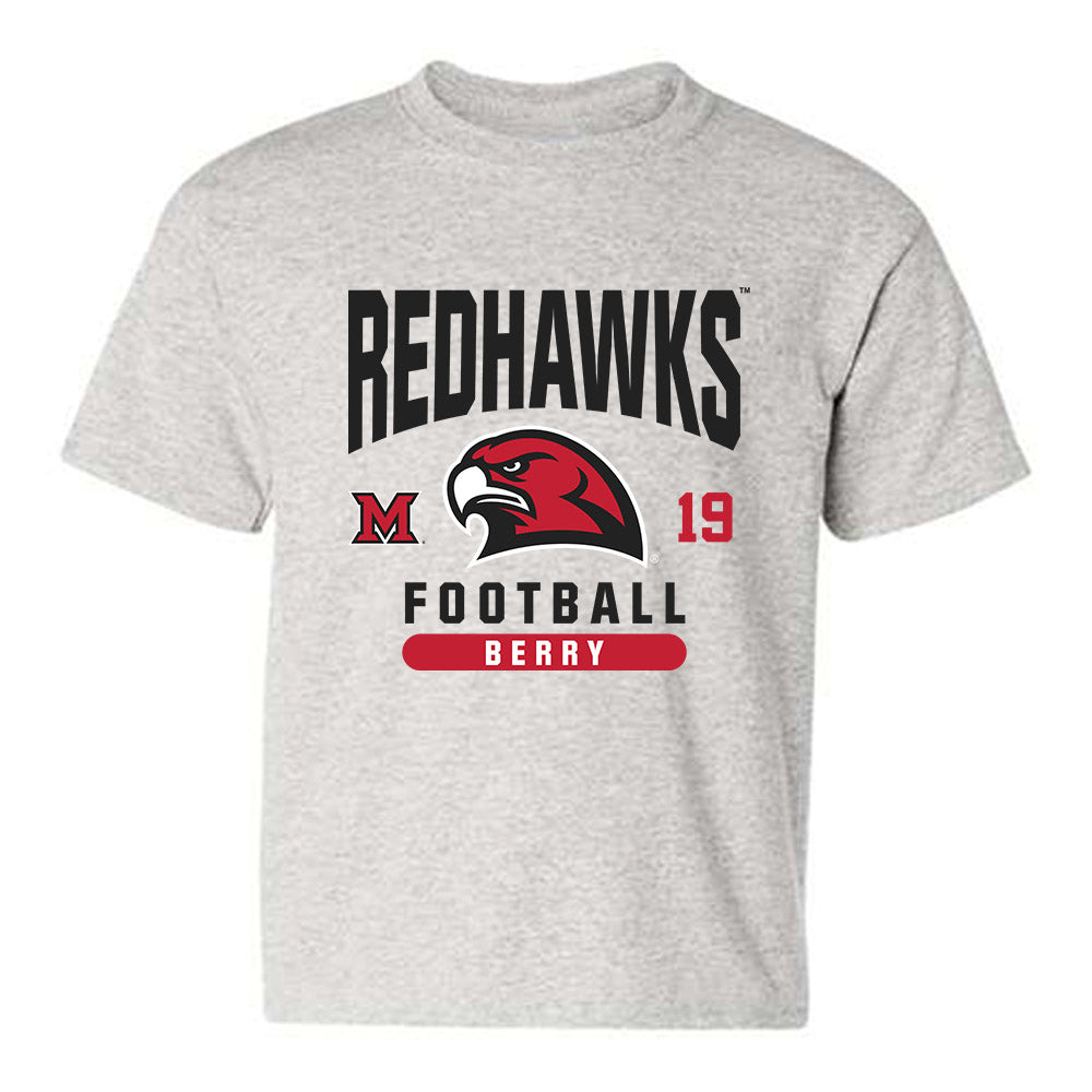Miami of Ohio - NCAA Football : Luke Berry - Classic Fashion Shersey Youth T-Shirt-0