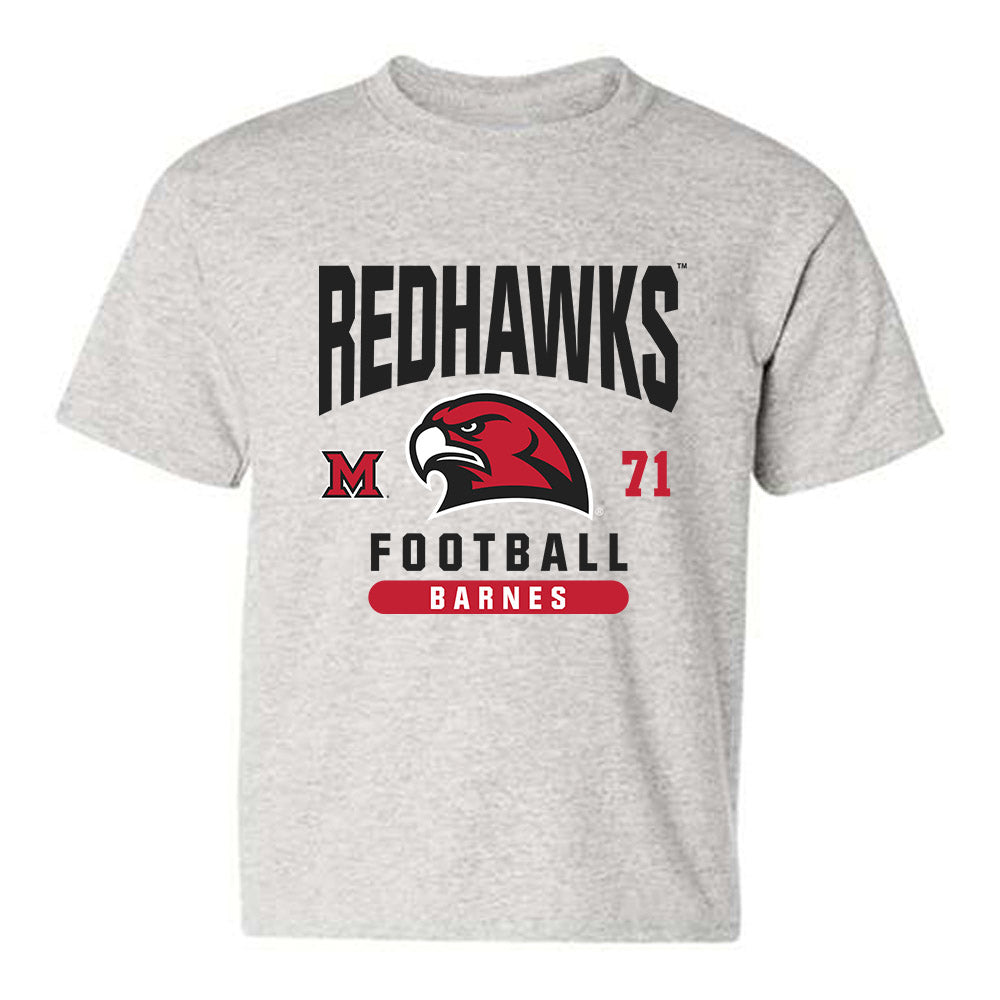 Miami of Ohio - NCAA Football : Lucas Barnes - Classic Fashion Shersey Youth T-Shirt-0