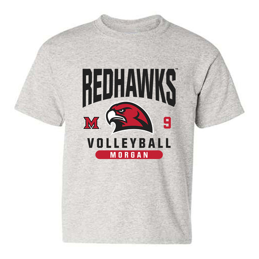 Miami of Ohio - NCAA Women's Volleyball : Rachel Morgan - Classic Fashion Shersey Youth T-Shirt-0