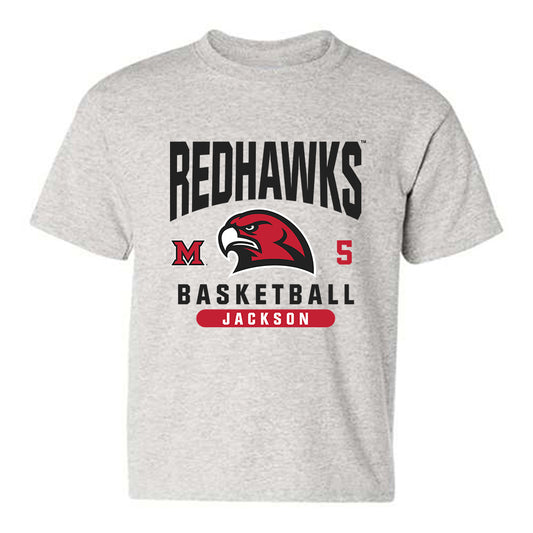 Miami of Ohio - NCAA Women's Basketball : Camille Jackson - Classic Fashion Shersey Youth T-Shirt-0