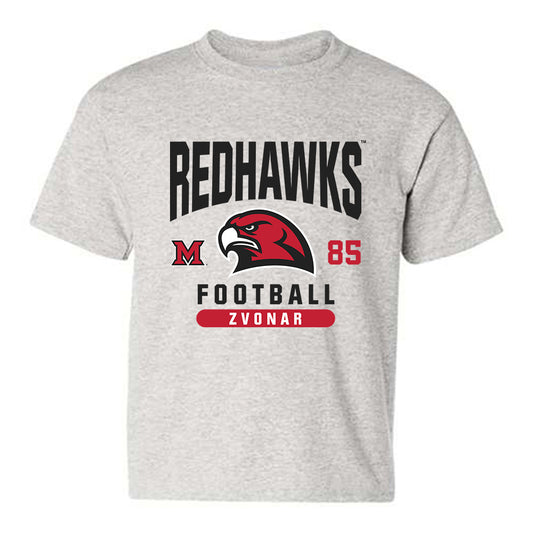 Miami of Ohio - NCAA Football : Trey Zvonar - Classic Fashion Shersey Youth T-Shirt-0