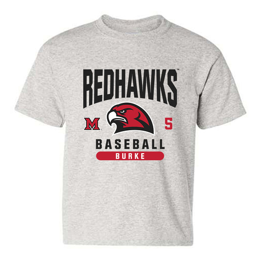 Miami of Ohio - NCAA Baseball : Clayton Burke - Classic Fashion Shersey Youth T-Shirt-0