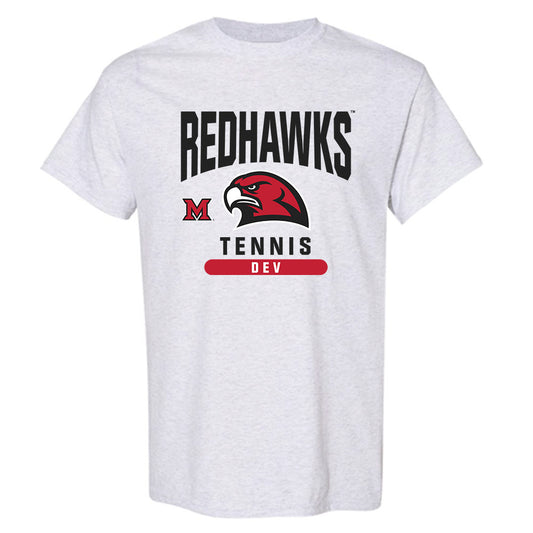 Miami of Ohio - NCAA Women's Tennis : Sarah Dev - Classic Fashion Shersey T-Shirt-0