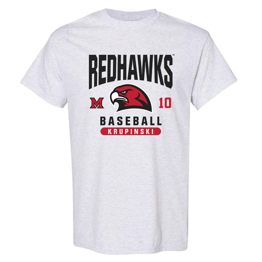 Miami of Ohio - NCAA Baseball : Dominic Krupinski - Classic Fashion Shersey T-Shirt-0