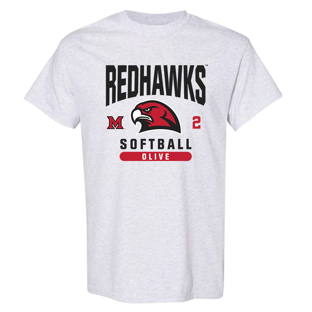 Miami of Ohio - NCAA Softball : Katy Olive - Classic Fashion Shersey T-Shirt-0