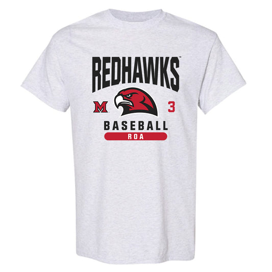 Miami of Ohio - NCAA Baseball : Christopher Roa - Classic Fashion Shersey T-Shirt-0