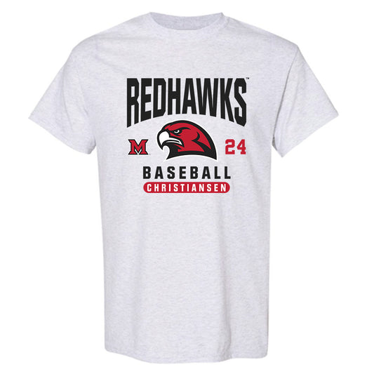 Miami of Ohio - NCAA Baseball : Hayden Christiansen - Classic Fashion Shersey T-Shirt-0