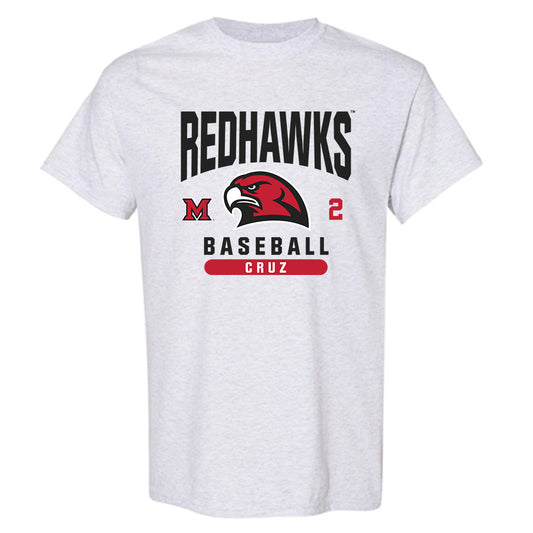 Miami of Ohio - NCAA Baseball : Diego Cruz - Classic Fashion Shersey T-Shirt-0