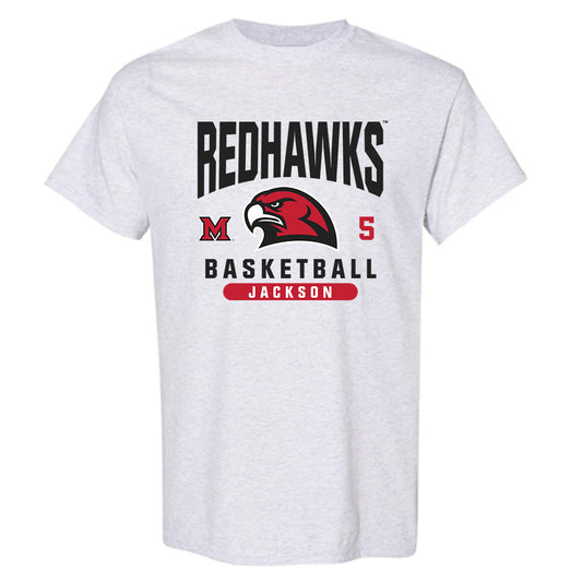Miami of Ohio - NCAA Women's Basketball : Camille Jackson - Classic Fashion Shersey T-Shirt-0