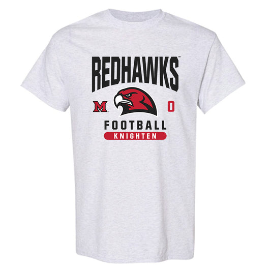 Miami of Ohio - NCAA Football : Amariyun Knighten - Classic Fashion Shersey T-Shirt-0