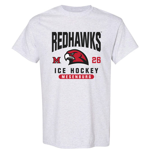 Miami of Ohio - NCAA Men's Ice Hockey : Blake Mesenburg - Classic Fashion Shersey T-Shirt-0