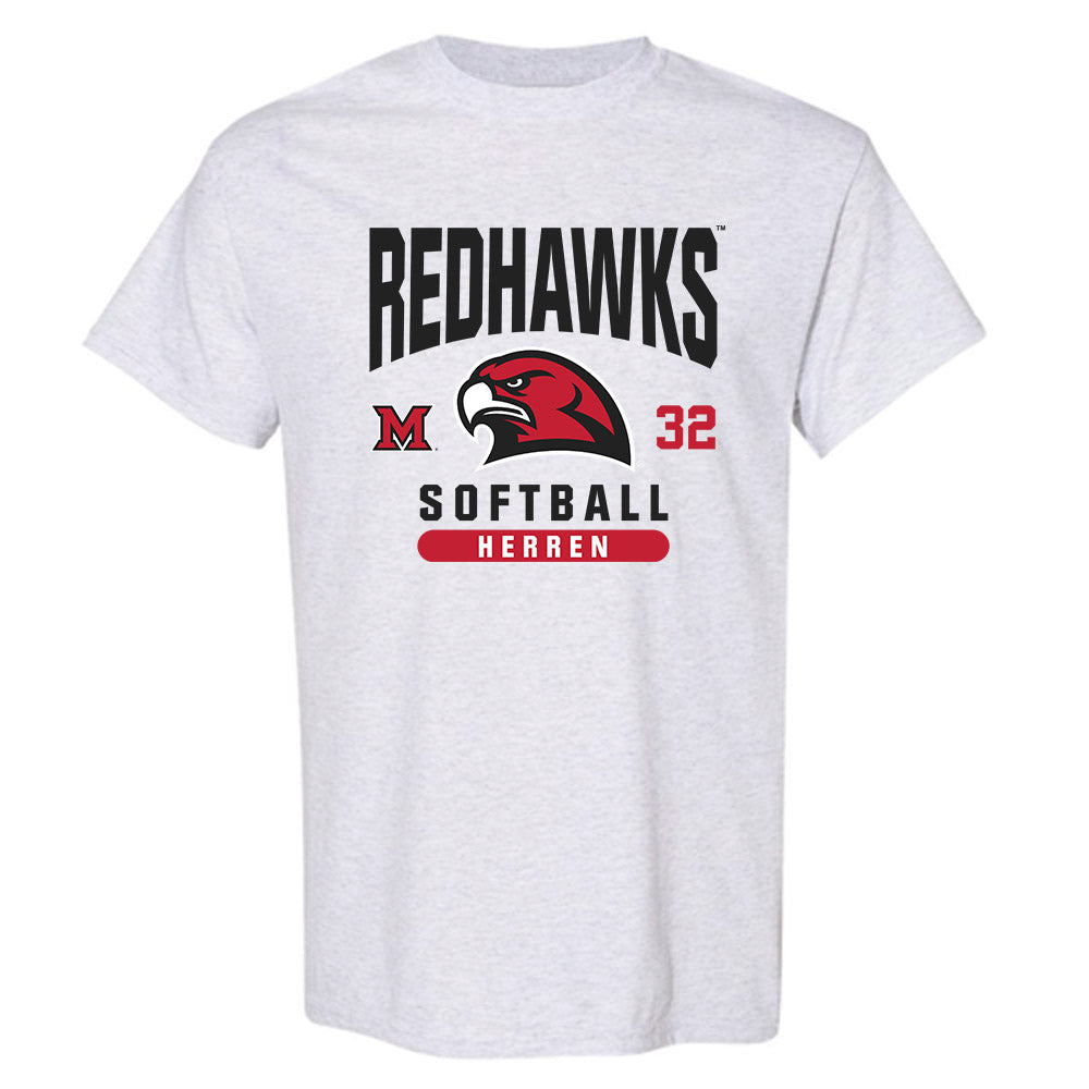 Miami of Ohio - NCAA Softball : Abigail Herren - Classic Fashion Shersey T-Shirt-0