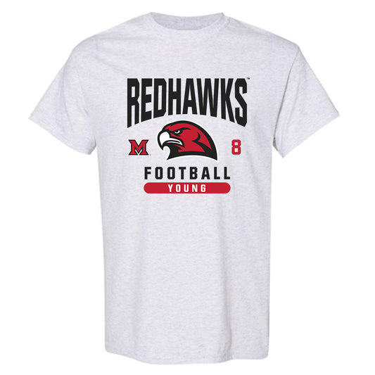Miami of Ohio - NCAA Football : Cj Young - Classic Fashion Shersey T-Shirt-0