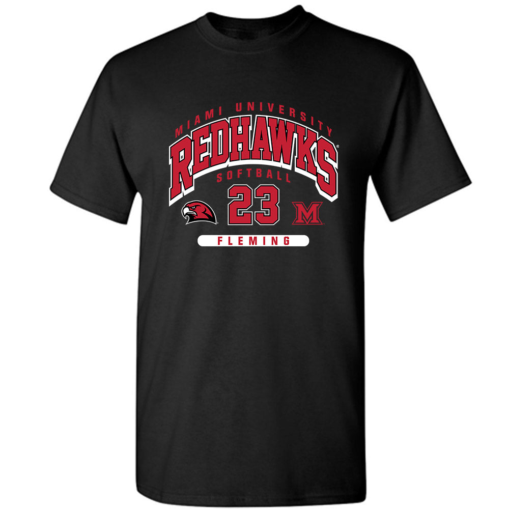 Miami of Ohio - NCAA Softball : Mia Fleming - Classic Fashion Shersey T-Shirt-0