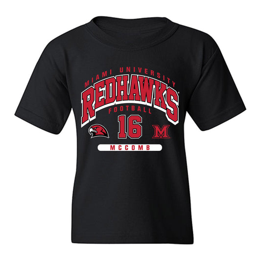 Miami of Ohio - NCAA Football : David McComb - Classic Fashion Shersey Youth T-Shirt-0