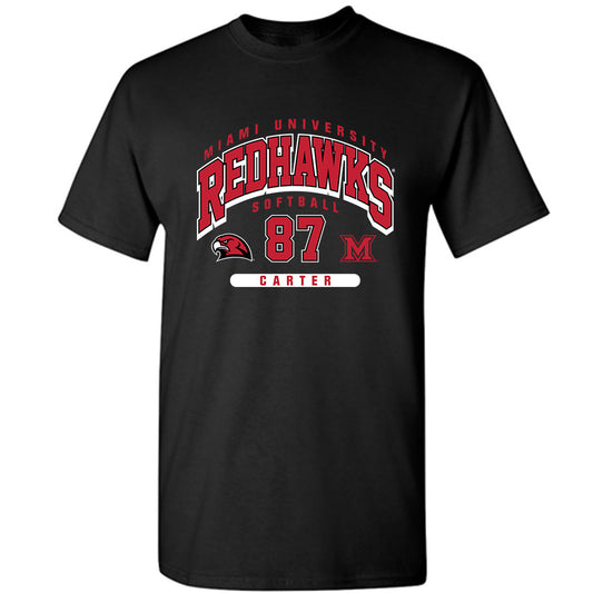 Miami of Ohio - NCAA Softball : Ella Carter - Classic Fashion Shersey T-Shirt-0