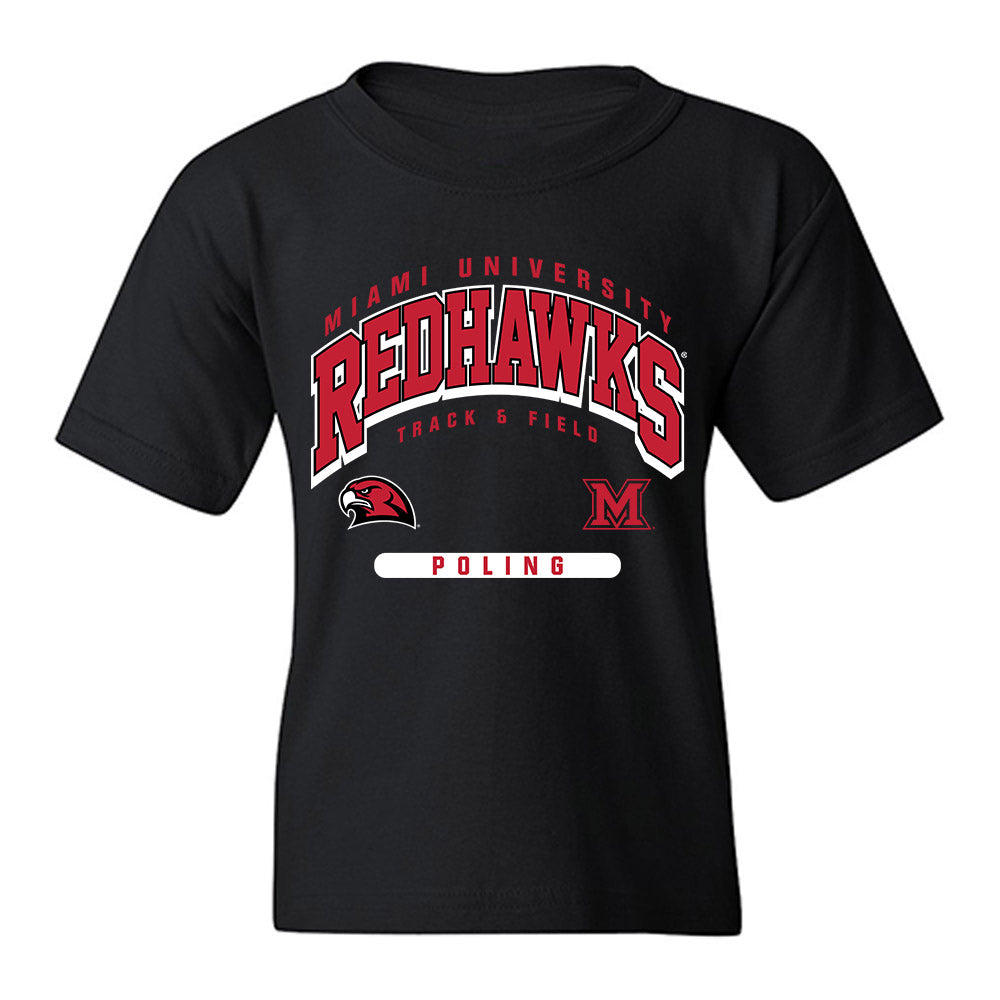 Miami of Ohio - NCAA Women's Track & Field : Elizabeth Poling - Classic Fashion Shersey Youth T-Shirt-0