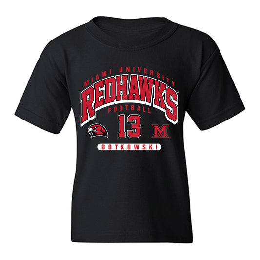 Miami of Ohio - NCAA Football : Thomas Gotkowski - Classic Fashion Shersey Youth T-Shirt-0