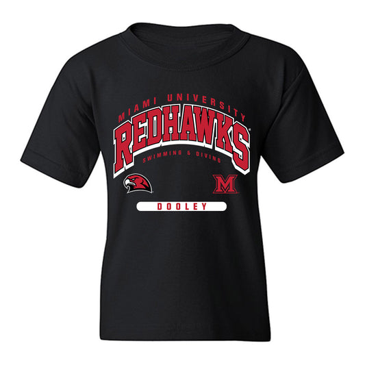 Miami of Ohio - NCAA Men's Swimming & Diving : Jett Dooley - Classic Fashion Shersey Youth T-Shirt-0