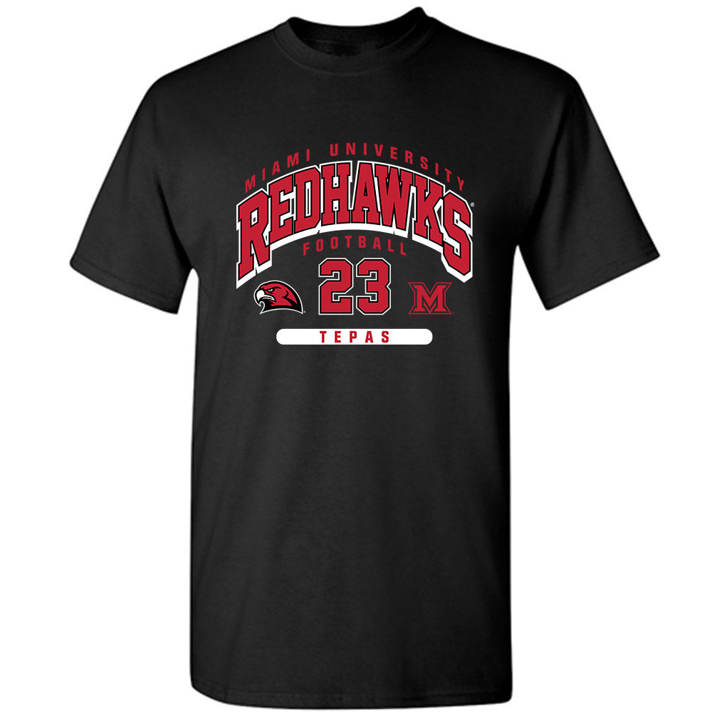 Miami of Ohio - NCAA Football : Ian Tepas - Classic Fashion Shersey T-Shirt-0