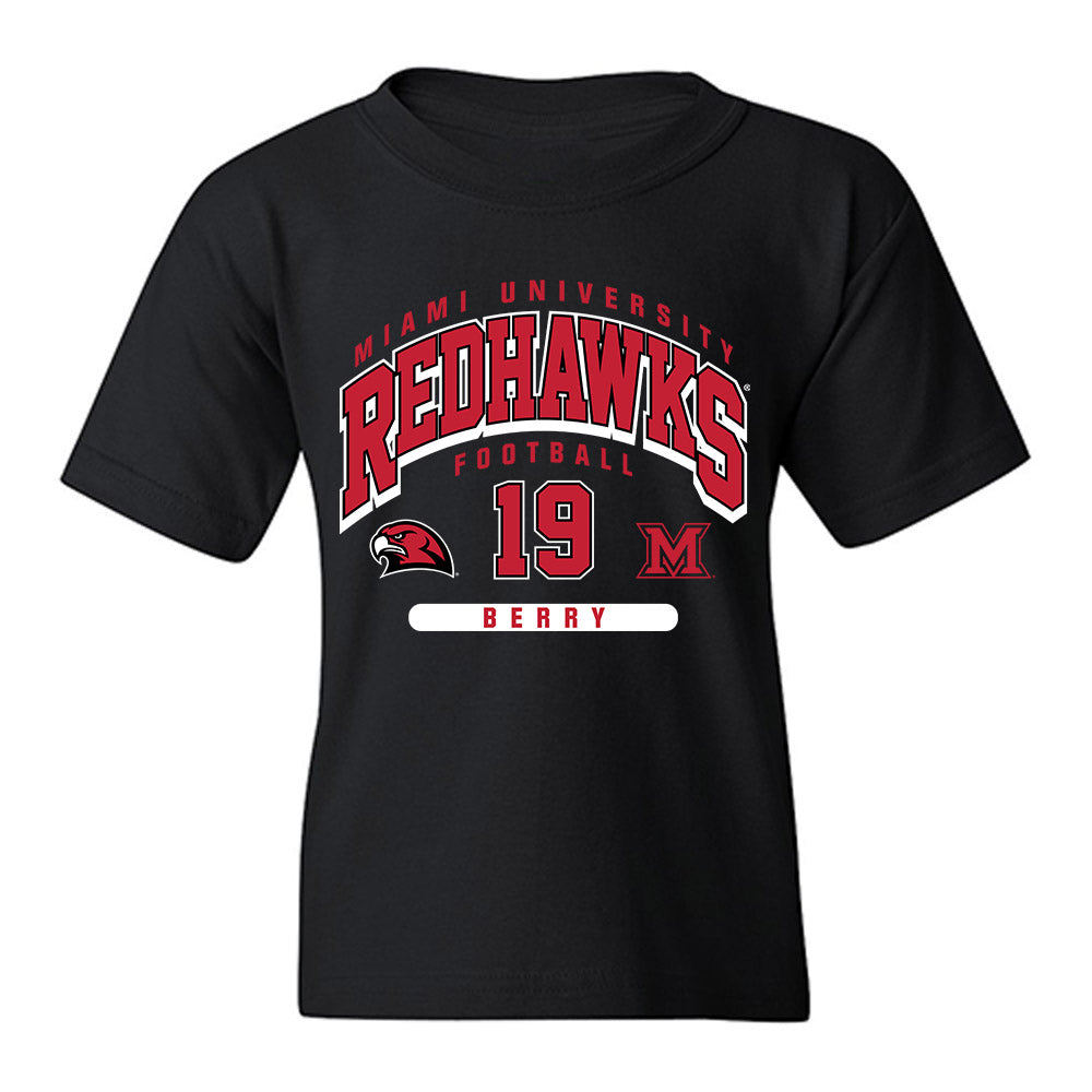 Miami of Ohio - NCAA Football : Luke Berry - Classic Fashion Shersey Youth T-Shirt-0
