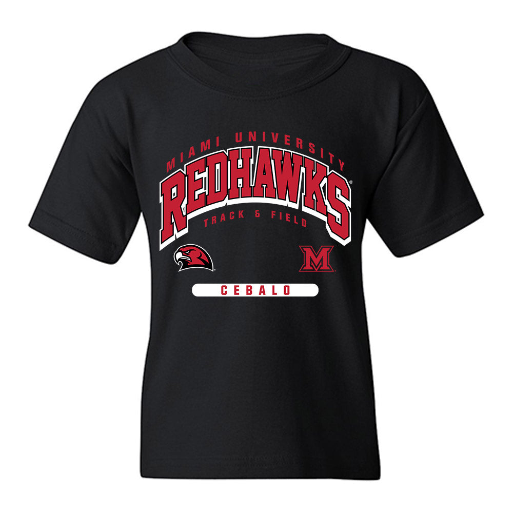Miami of Ohio - NCAA Women's Track & Field : olivia cebalo - Classic Fashion Shersey Youth T-Shirt-0