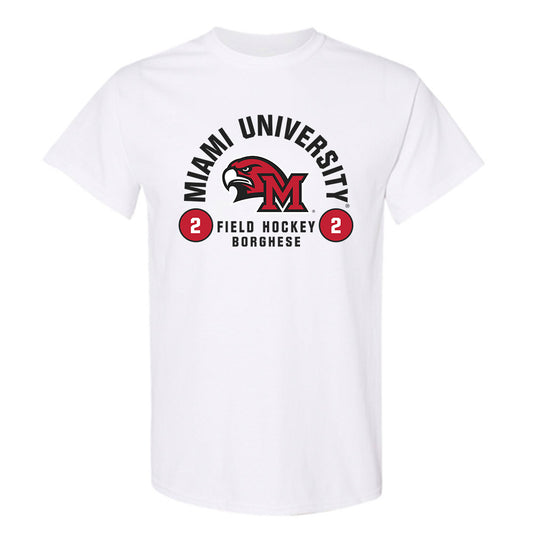 Miami of Ohio - NCAA Women's Field Hockey : Sophia Borghese - Classic Fashion Shersey T-Shirt-0