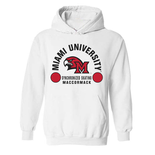 Miami of Ohio - NCAA Women's Synchronized Skating : Ava MacCormack - Classic Fashion Shersey Hooded Sweatshirt-0