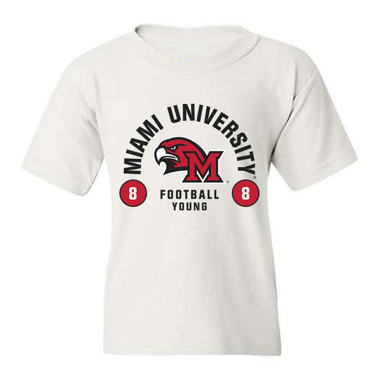 Miami of Ohio - NCAA Football : Cj Young - Classic Fashion Shersey Youth T-Shirt-0