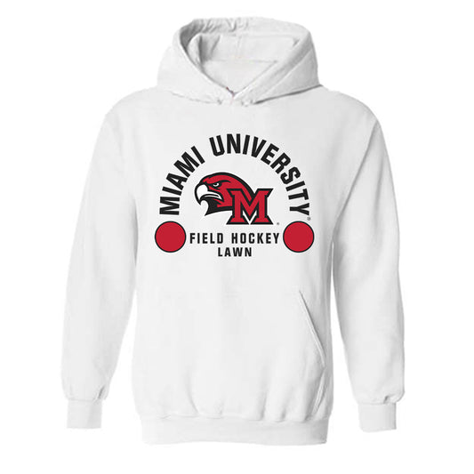 Miami of Ohio - NCAA Women's Field Hockey : Jilly Lawn - Classic Fashion Shersey Hooded Sweatshirt-0