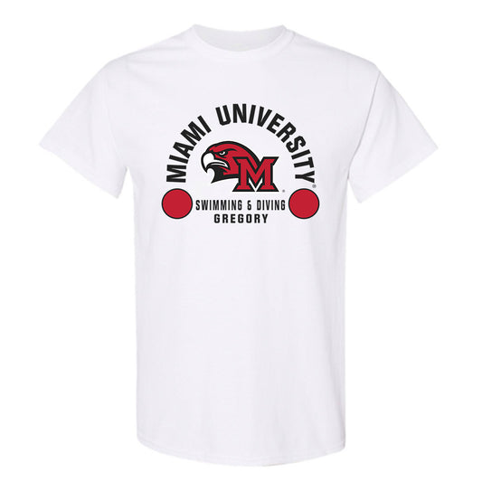 Miami of Ohio - NCAA Women's Swimming & Diving : Elizabeth Gregory - Classic Fashion Shersey T-Shirt-0