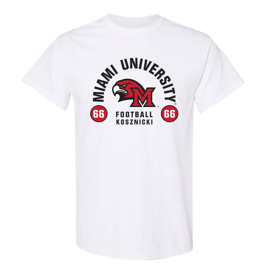 Miami of Ohio - NCAA Football : Dominik Kosznicki - Classic Fashion Shersey T-Shirt-0