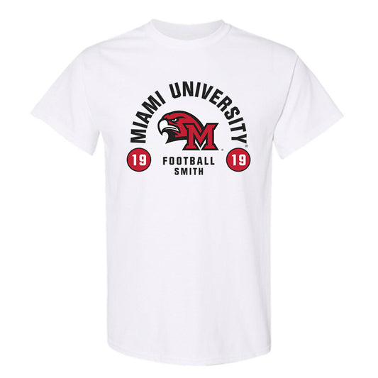 Miami of Ohio - NCAA Football : Jerome Smith - Classic Fashion Shersey T-Shirt-0