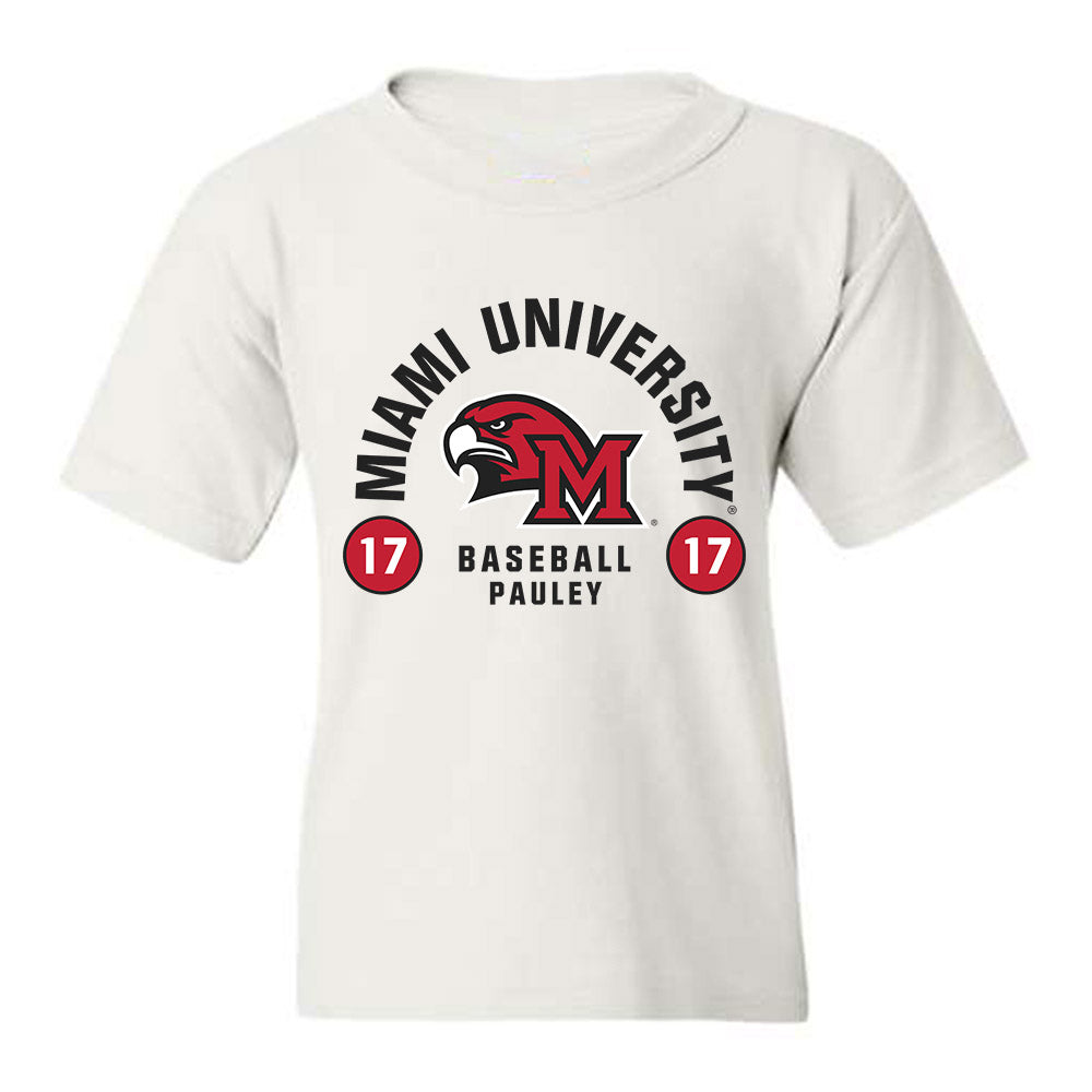 Miami of Ohio - NCAA Baseball : Cole Pauley - Youth T-Shirt Classic Fashion Shersey
