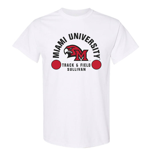 Miami of Ohio - NCAA Men's Track & Field : Carter Sullivan - Classic Fashion Shersey T-Shirt-0