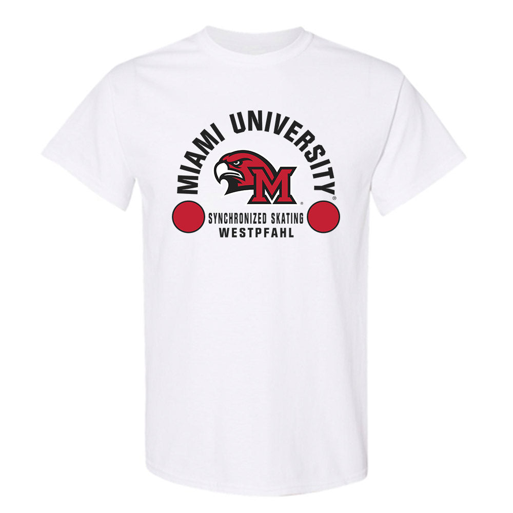 Miami of Ohio - NCAA Women's Synchronized Skating : Eve Westpfahl - Classic Fashion Shersey T-Shirt-0