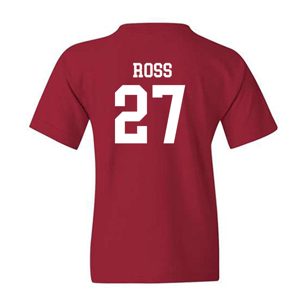 Miami of Ohio - NCAA Baseball : Luke Ross - Classic Shersey Youth T-Shirt-1