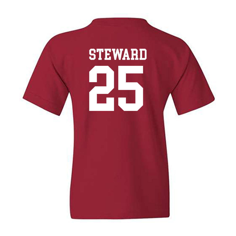 Miami of Ohio - NCAA Football : Ike Steward - Classic Shersey Youth T-Shirt-1
