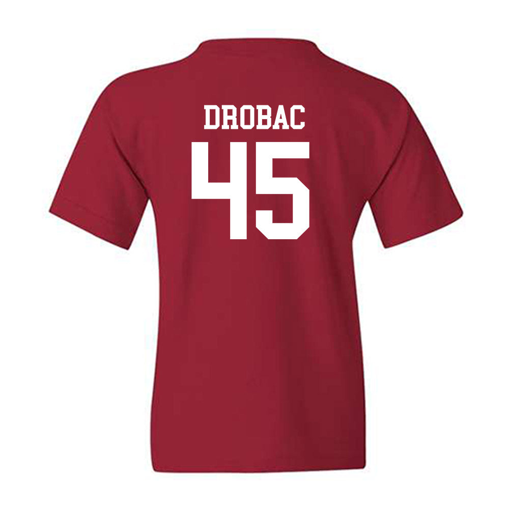 Miami of Ohio - NCAA Men's Ice Hockey : Matteo Drobac - Classic Shersey Youth T-Shirt-1