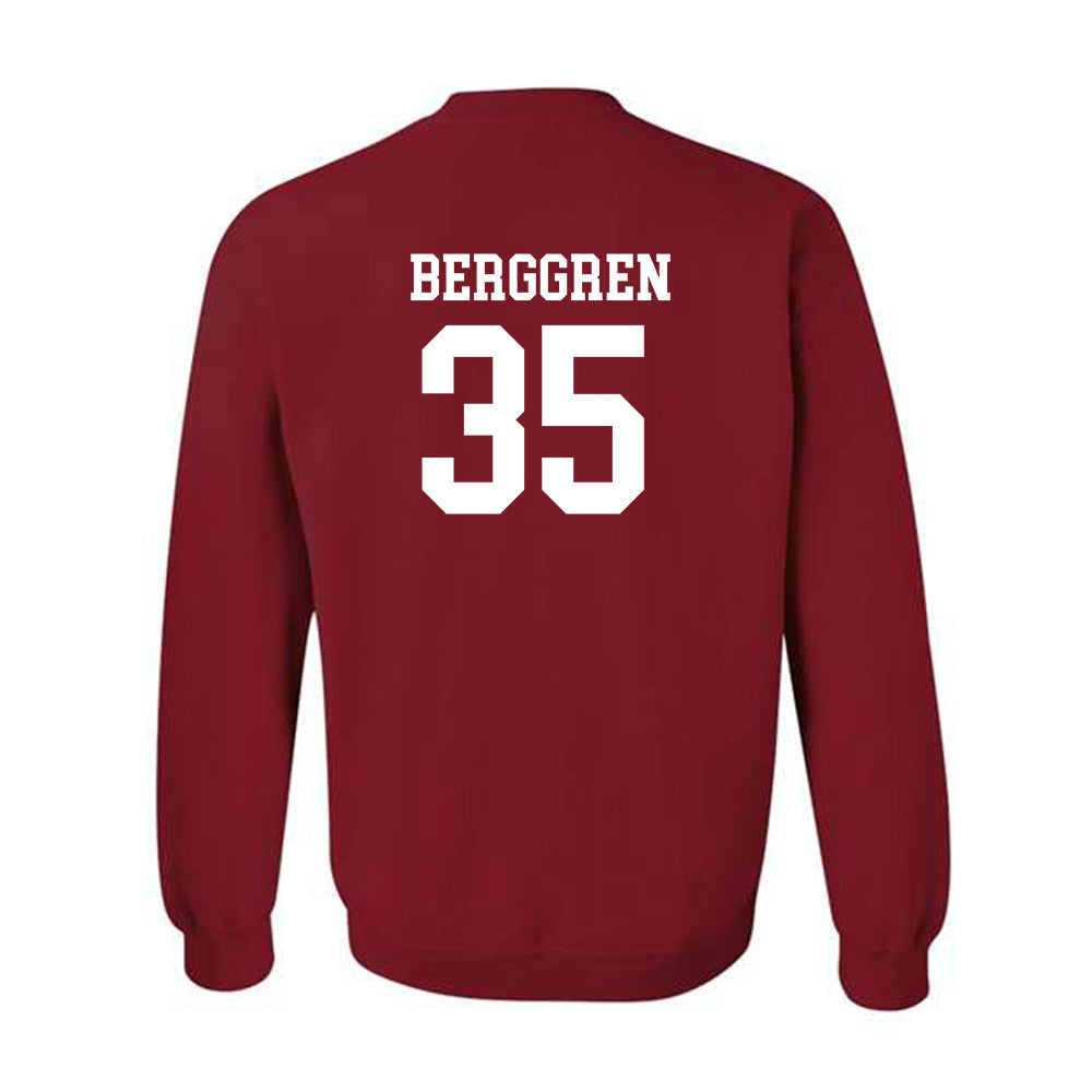 Miami of Ohio - NCAA Baseball : Austin Berggren - Classic Shersey Crewneck Sweatshirt-1