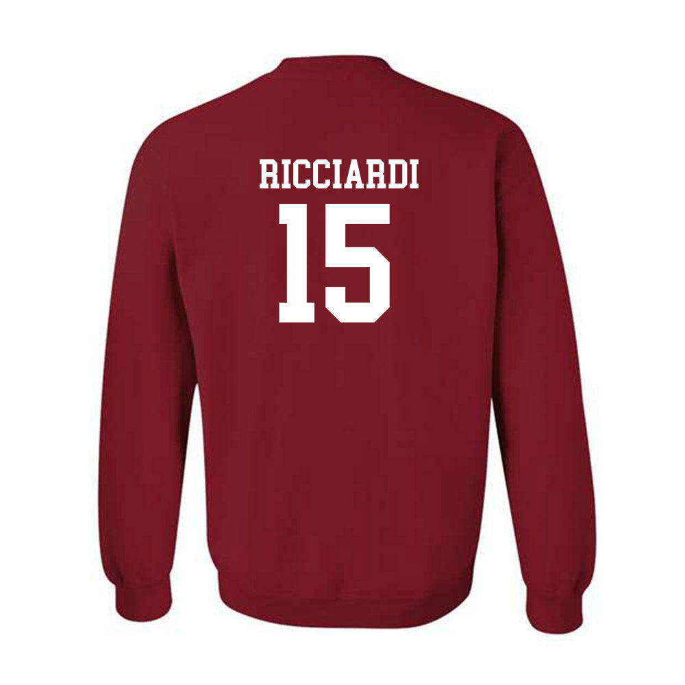Miami of Ohio - NCAA Softball : Angelina Ricciardi - Classic Shersey Crewneck Sweatshirt-1