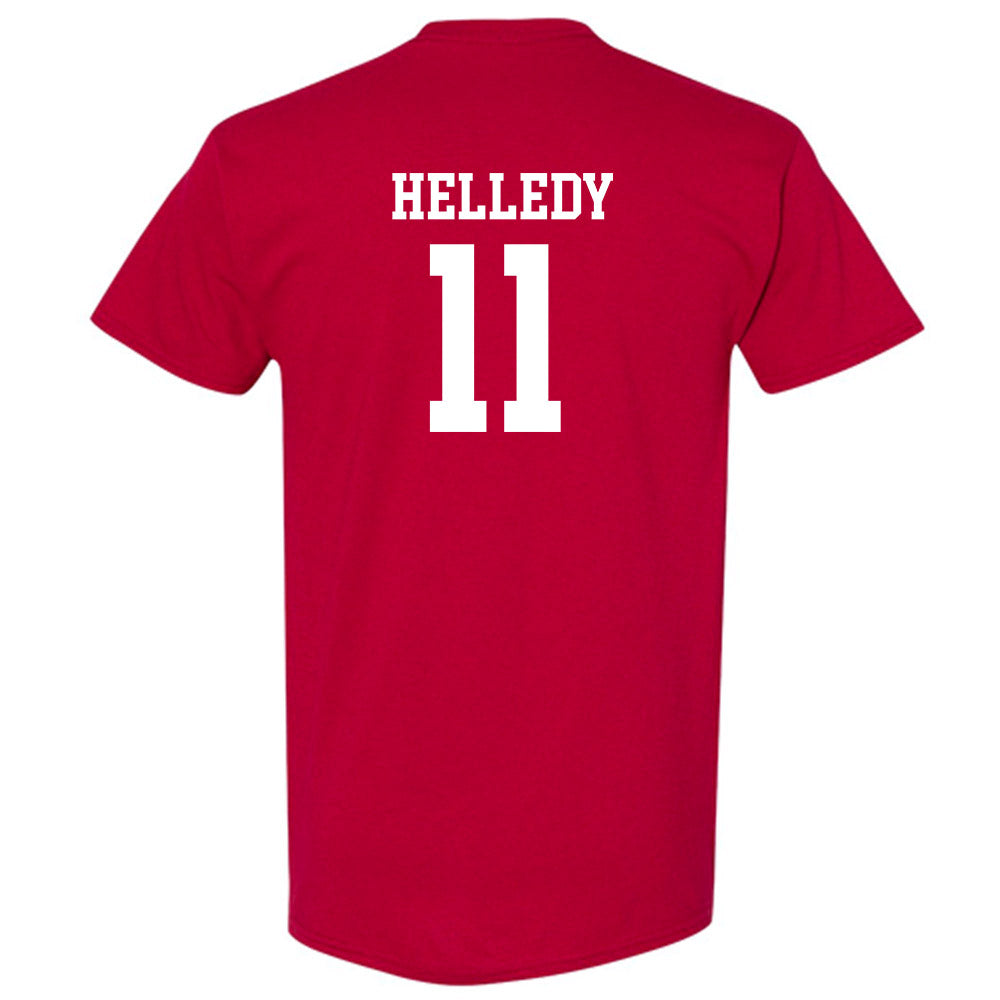 Miami of Ohio - NCAA Men's Ice Hockey : David Helledy - Classic Shersey T-Shirt-1