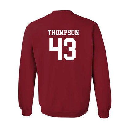 Miami of Ohio - NCAA Men's Ice Hockey : Ryder Thompson - Classic Shersey Crewneck Sweatshirt-1