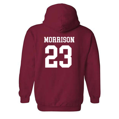 Miami of Ohio - NCAA Men's Ice Hockey : Brayden Morrison - Classic Shersey Hooded Sweatshirt-1