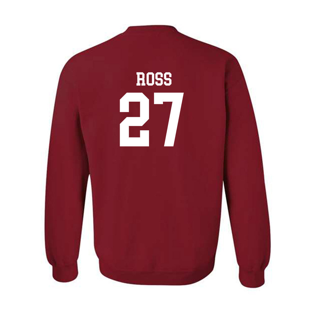 Miami of Ohio - NCAA Baseball : Luke Ross - Classic Shersey Crewneck Sweatshirt-1