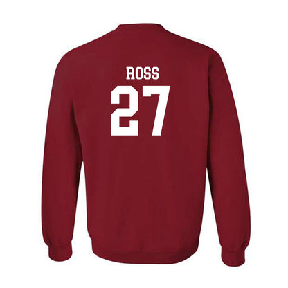 Miami of Ohio - NCAA Baseball : Luke Ross - Classic Shersey Crewneck Sweatshirt-1