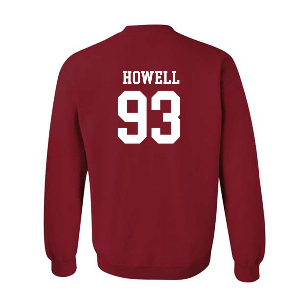 Miami of Ohio - NCAA Football : Logan Howell - Classic Shersey Crewneck Sweatshirt-1