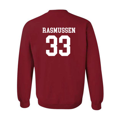 Miami of Ohio - NCAA Baseball : Jamie Rasmussen - Classic Shersey Crewneck Sweatshirt-1